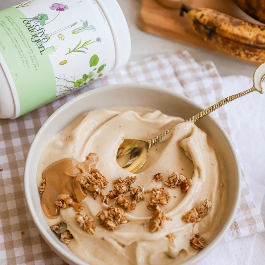 Salted Vanilla + Banana Nice Cream