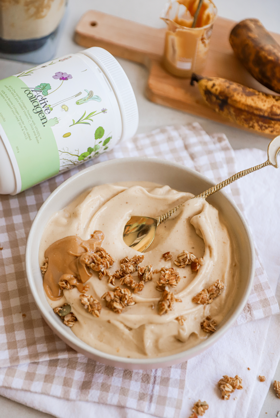 Salted Vanilla + Banana Nice Cream