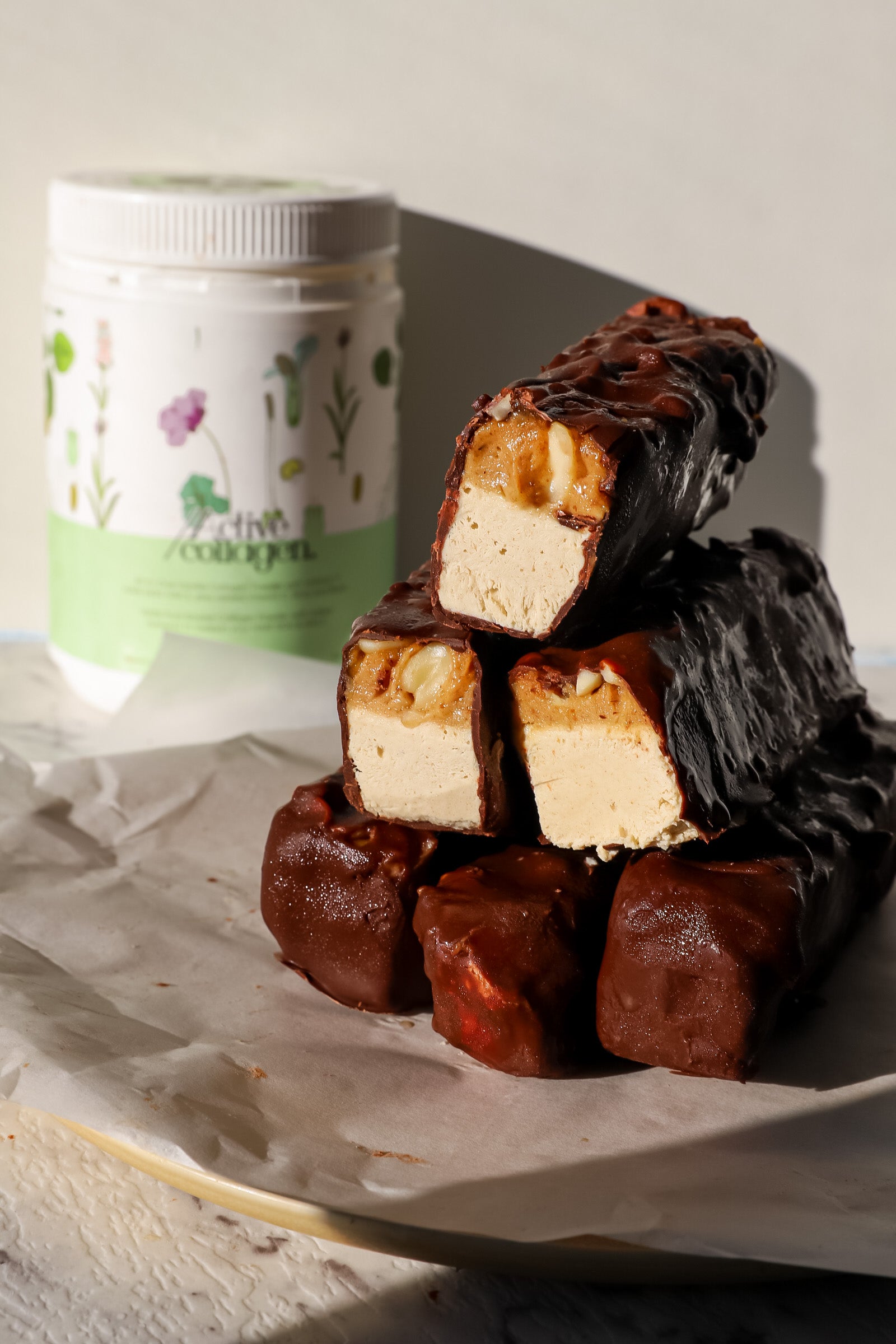 Healthier Snickers Bars